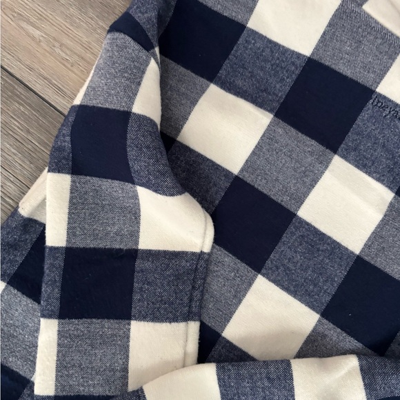 Vineyard Vines Buffalo Check Plaid Funnel Neck Pullover  w/Pockets Size: M - Picture 7 of 7